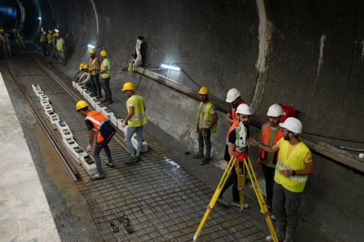 Ataköy-İkitelli Metro Hattında Sona Yaklaşıldı