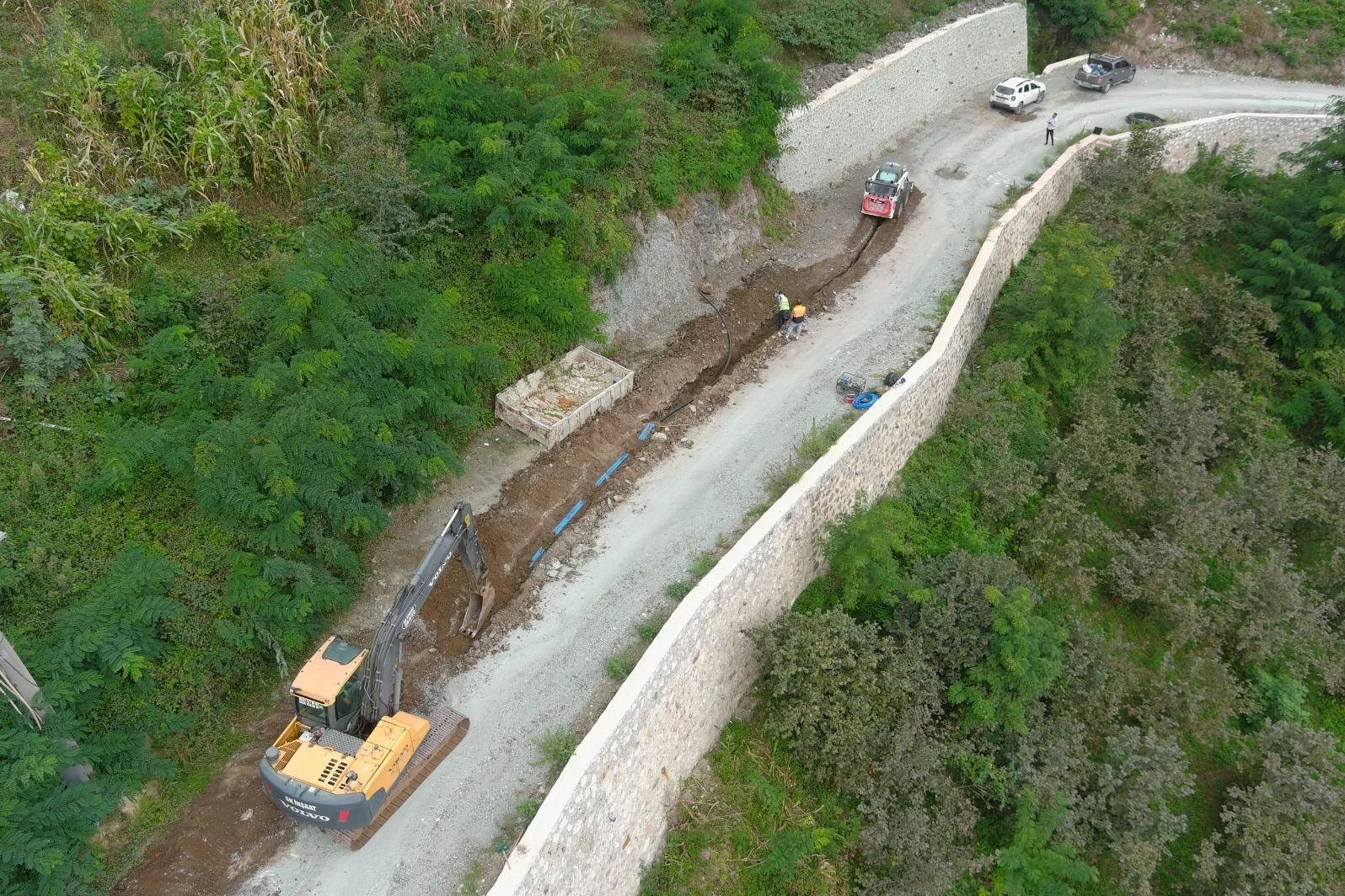 2 mahallede içme suyu sorunu tarih oldu