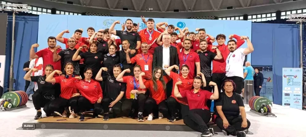 U15 kadın milli takımı Avrupa şampiyonu oldu. Türk milli sporcular, toplamda 61 madalya kazandı